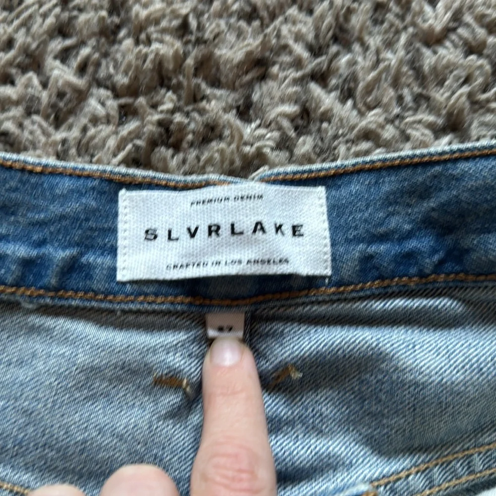 SLVRLAKE london distressed jeans in Shutdown - Picture 5 of 6